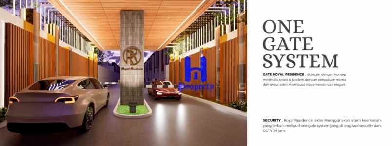 dijual rumah komplek royal residence