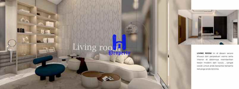 dijual rumah komplek royal residence
