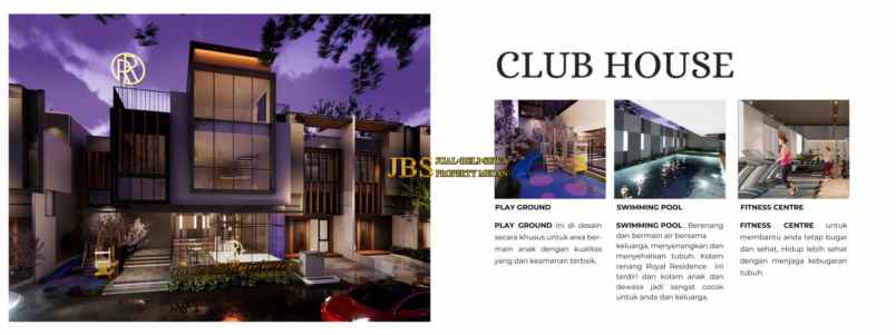 dijual rumah komplek royal residence