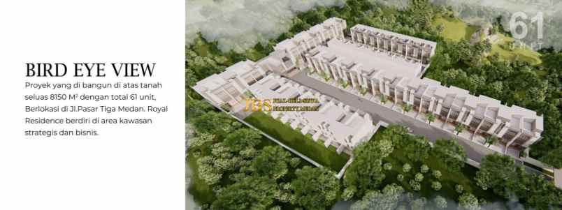 dijual rumah komplek royal residence
