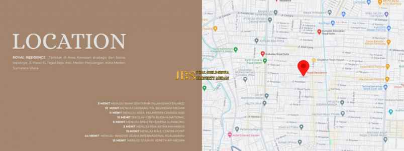 dijual rumah komplek royal residence