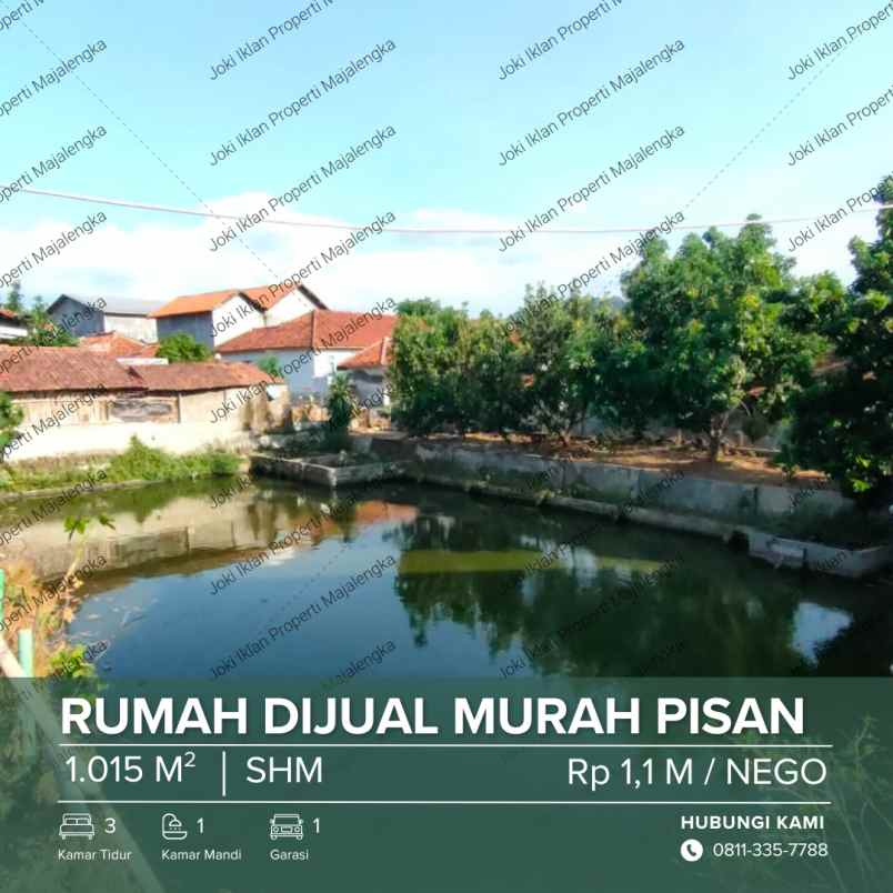 dijual rumah lingkungan raharja rt 04