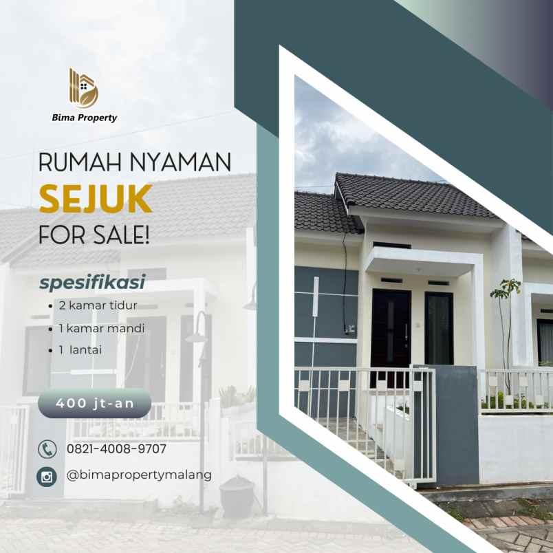 dijual rumah lowokwaru