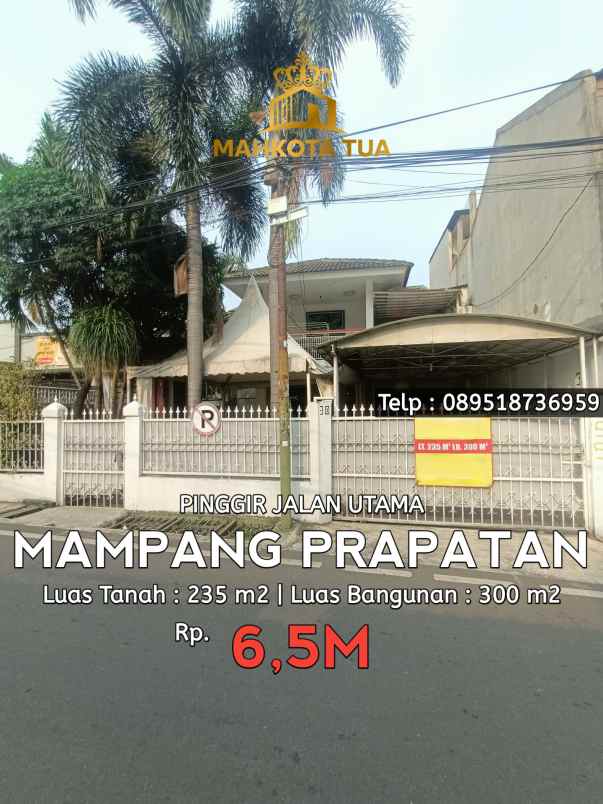 dijual rumah mampang prapatan