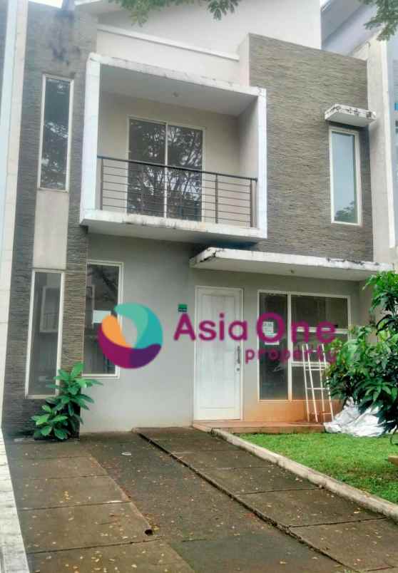 dijual rumah minimalis di serpong garden 2