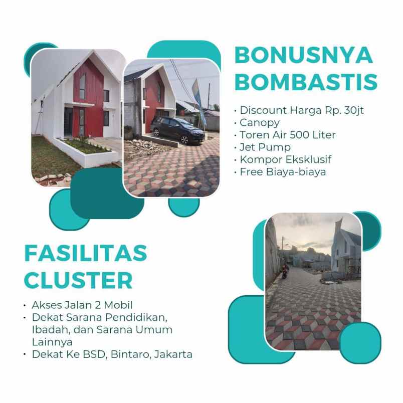 dijual rumah pamulang