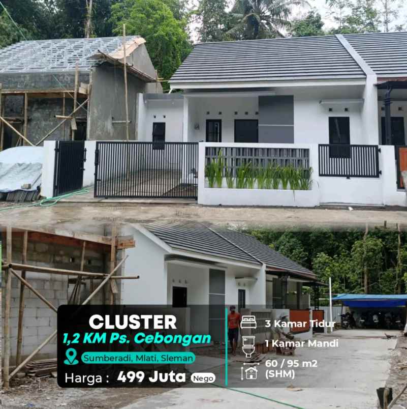 dijual rumah pasar cebongan
