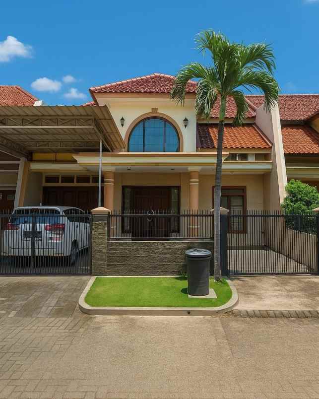 dijual rumah rumah mediterania villa