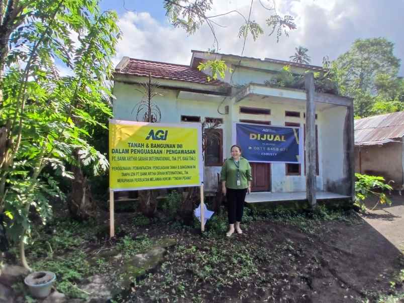 dijual rumah seharga 100jt di ronawulu sulut