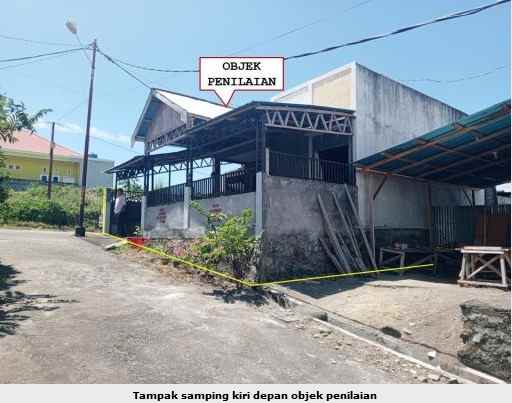 dijual rumah seharga rp 145jt di minahasa utara