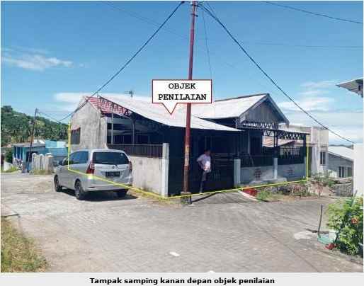 dijual rumah seharga rp 145jt di minahasa utara