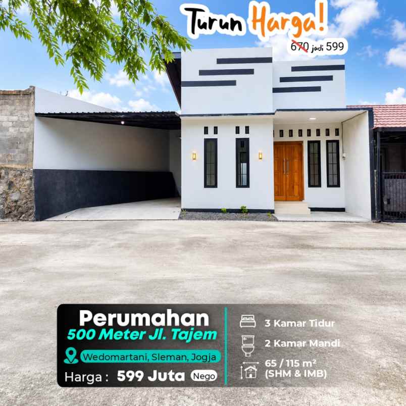 dijual rumah sleman