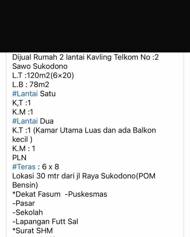 dijual segera rumah strategis