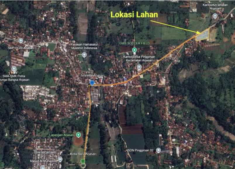 dijual tanah arjasari