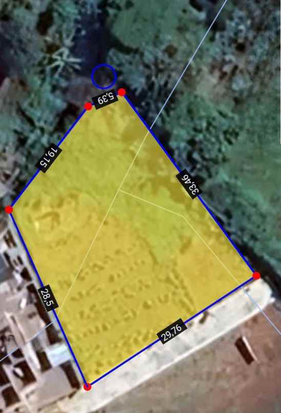 dijual tanah bulusan