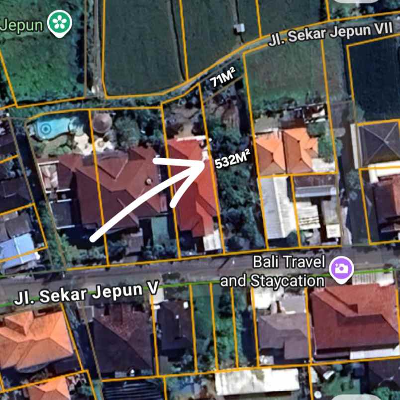 dijual tanah gatsu timur