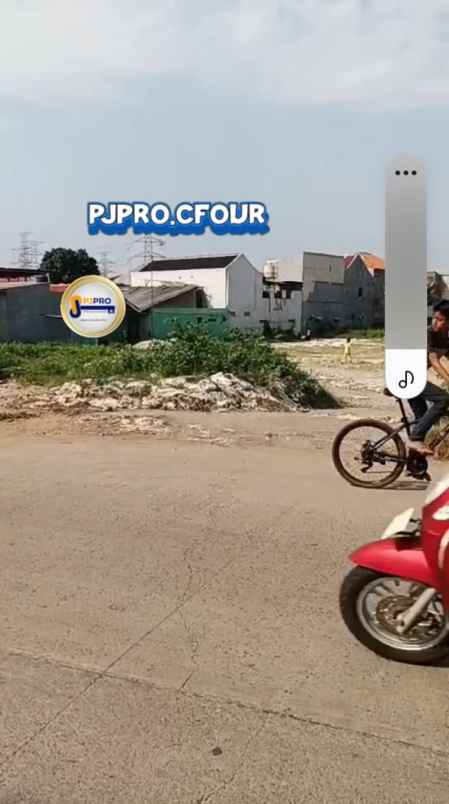 dijual tanah harapan mulya