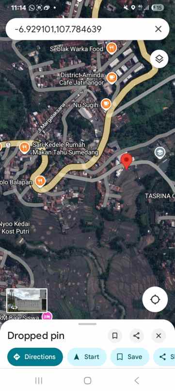 dijual tanah hegarmanah