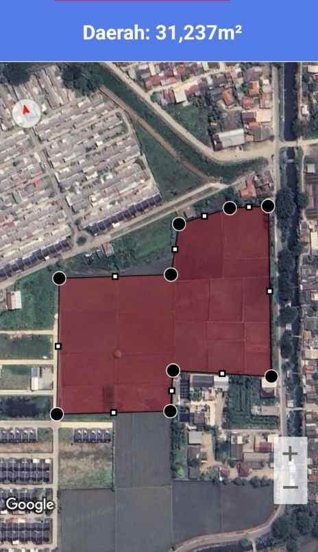 dijual tanah jalan pertamina babelan