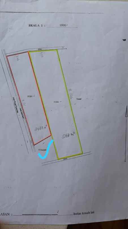 dijual tanah jalan purworejo mojokerto