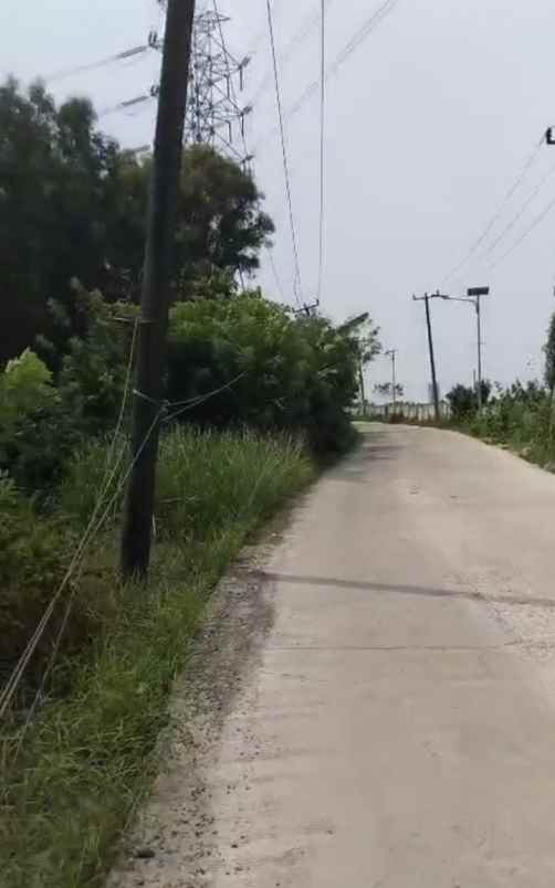 dijual tanah jalan warung ampel