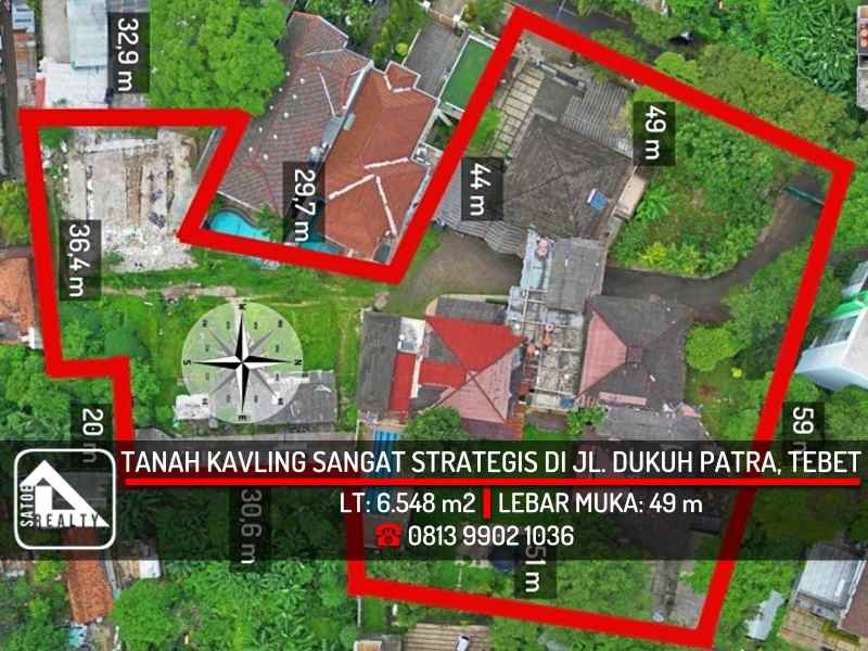 dijual tanah jl dukuh patra menteng