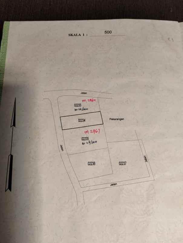 dijual tanah jl kaliurang km 13 5