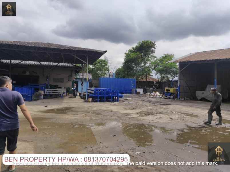 dijual tanah jl marunda baru sungai