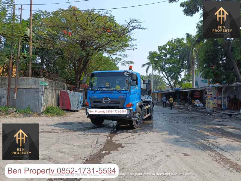 dijual tanah jl raya cakung cilincing