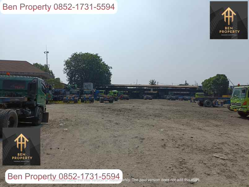 dijual tanah jl raya cakung cilincing