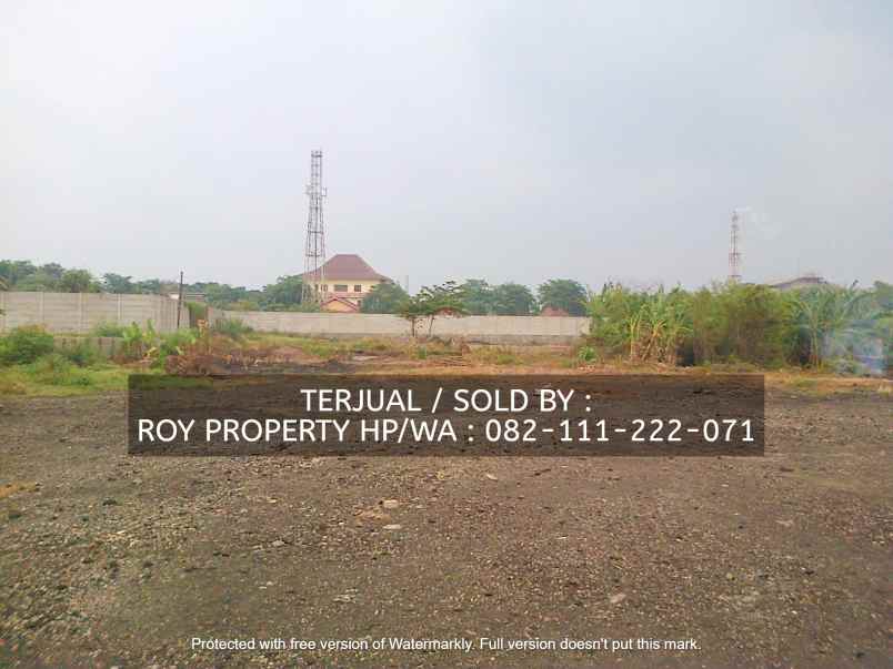 dijual tanah jl raya cakung cilincing
