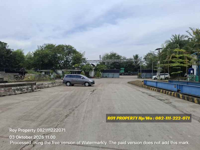 dijual tanah jl raya cakung cilincing