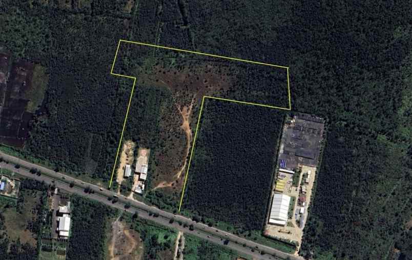 dijual tanah jl raya gubernur soebardjo