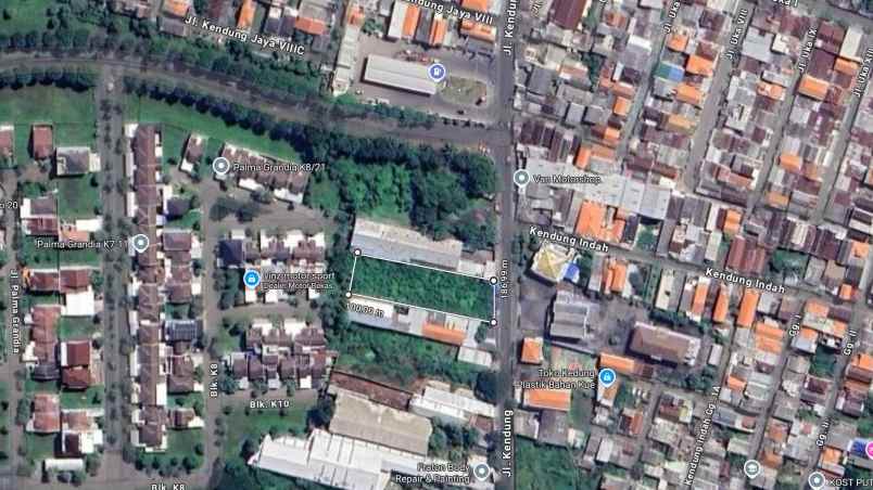 dijual tanah jl raya kendung