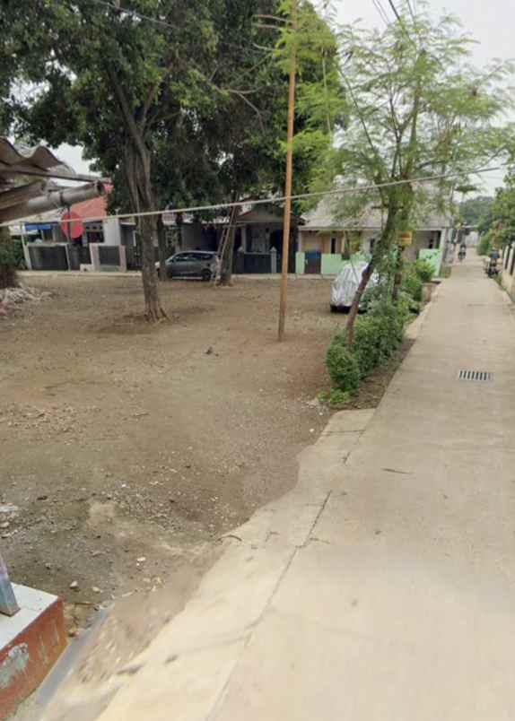 dijual tanah jl raya tanah baru beji depok