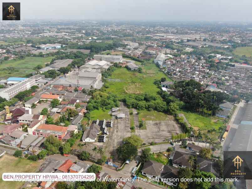 dijual tanah jl stpi curug kadu jaya