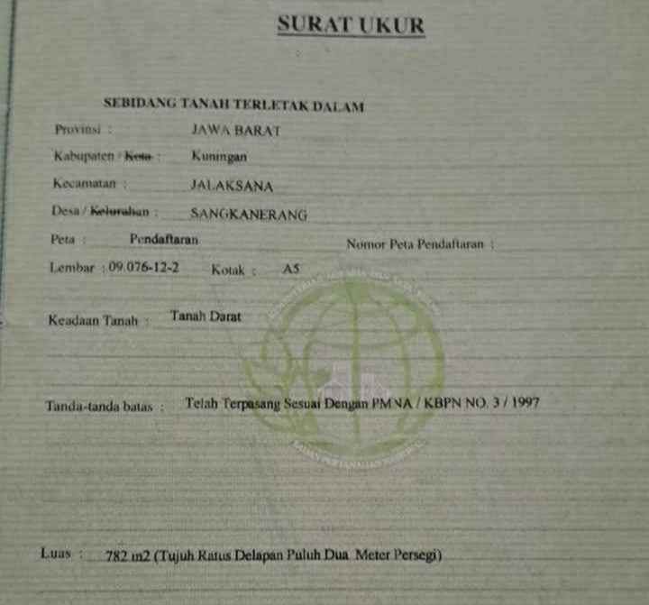 dijual tanah kebun pinggir jalan desa mobil truk masuk