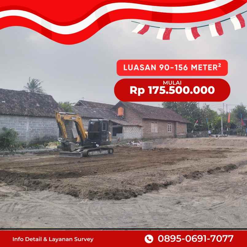 dijual tanah medari gede barat ibarbo