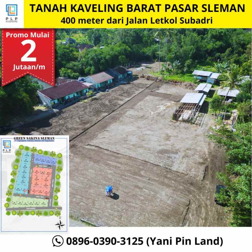 dijual tanah ngangkrik triharjo sleman