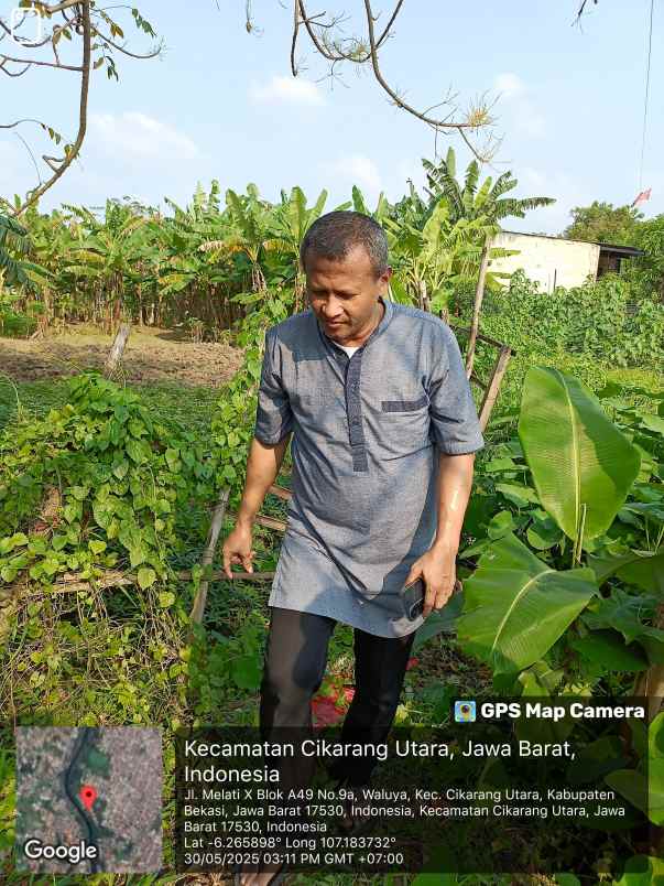 dijual tanah perumahan bumi citra lestari