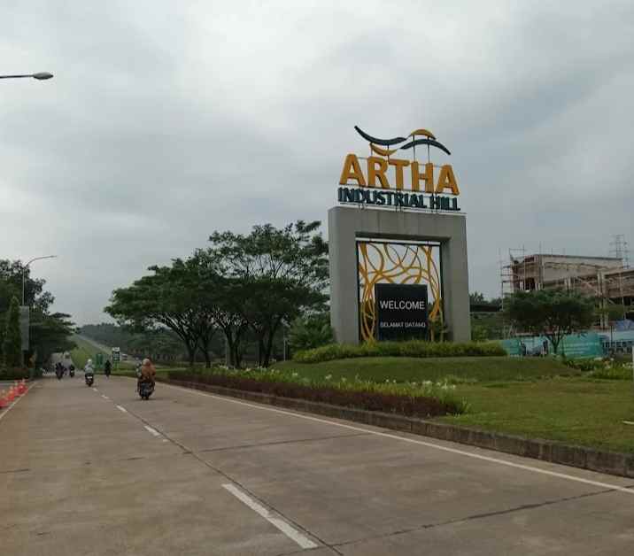dijual tanah premium artha industrial hill karawang