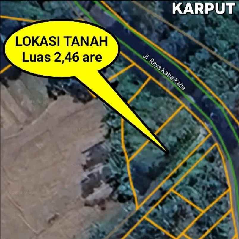dijual tanah raya kaba kaba