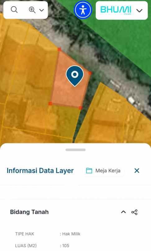 dijual tanah sewon