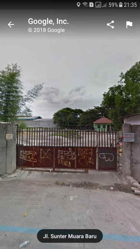 dijual tanah sunter agung