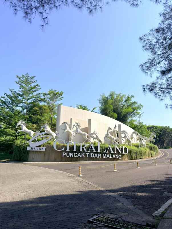 dijual tanah villa puncak tidar dau malang