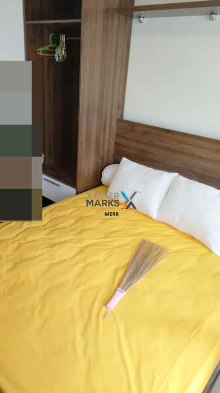 disewakan apartemen amega crown full furnish dekat tol