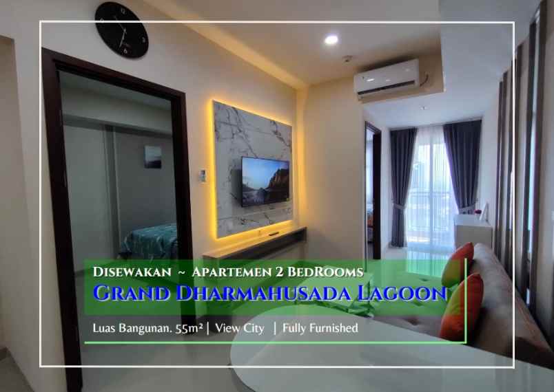 disewakan apartemen grand dharmahusada lagoon