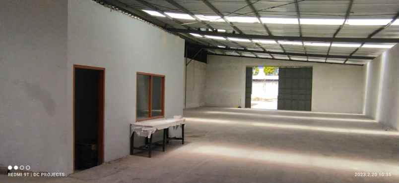 disewakan gudang brand new di jiep pulo gadung