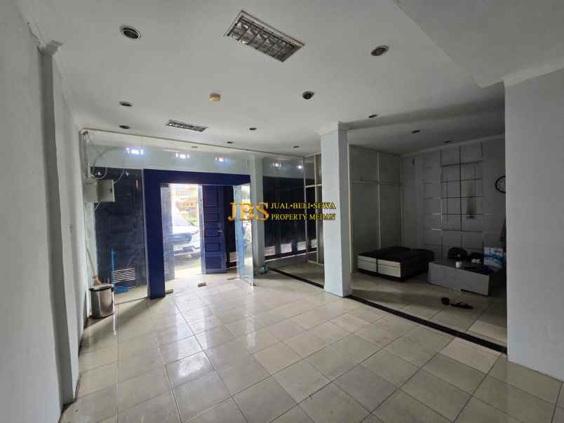 disewakan ruko gudang kantor jalan pabrik tenun