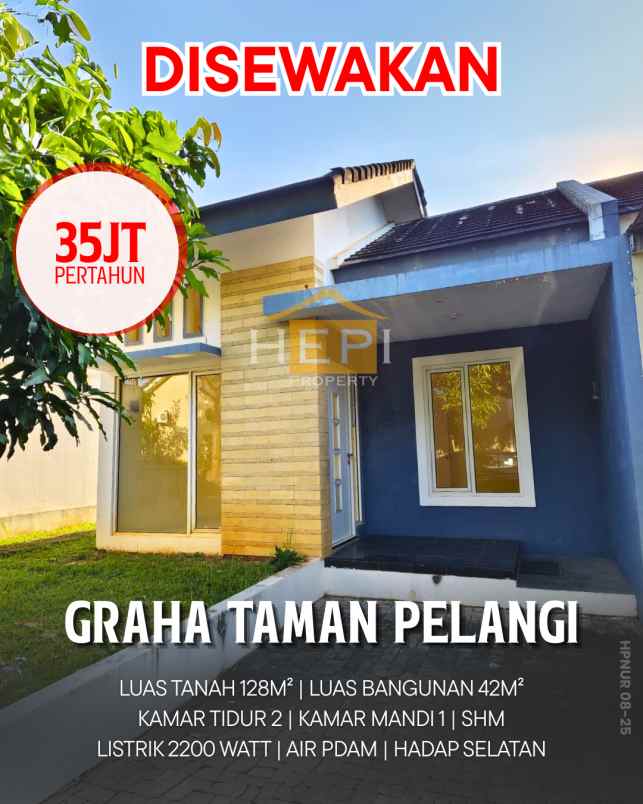 disewakan rumah di graha taman pelangi bsb semarang